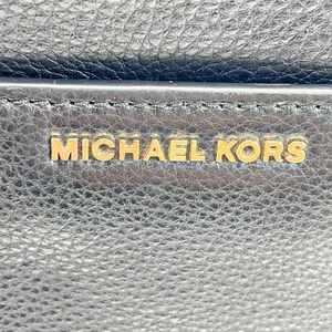 Michael Kors Ginny Black Studded Messenger Bag Crossbody Shoulder AQ-1608 H16 thumbnail 4