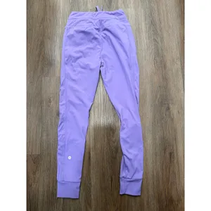 Halara Purple Petite Joggers XS High Waisted Drawstring‎ Activewear Pants thumbnail 3