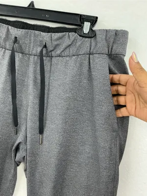 lululemon athletica Heathered Gray Drawstring Joggers 910 thumbnail 6