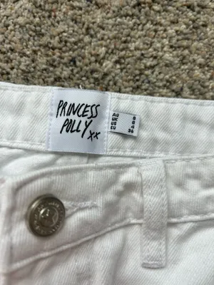 white princess polly cargo skirt thumbnail 3
