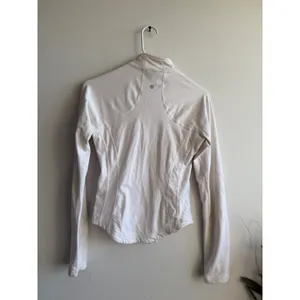 Lululemon Define Jacket Cream Off White Full Zip Slim Fit Yoga Track Jacket thumbnail 3