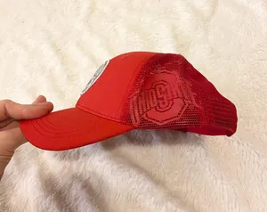 Ohio State University buckeyes bring the juice red cap thumbnail 2