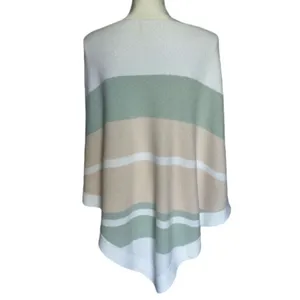 Barefoot Dreams CozyChic Ultra Lite Ocean Breeze Poncho thumbnail 7