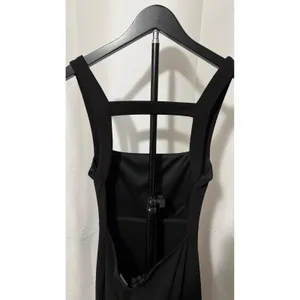 Selfie Leslie Womens Black High Low Ruffle Open Back Cocktail Dress Size Medium thumbnail 4