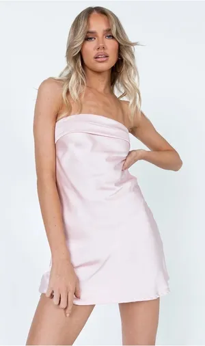 Princess Polly Phillipa Mini Dress Pink thumbnail 1