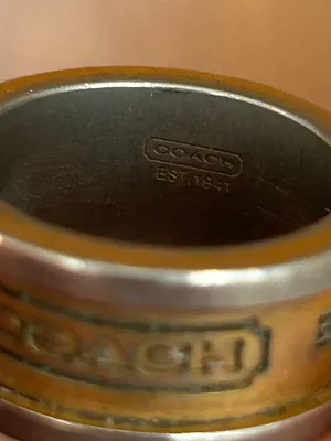 Vintage Coach Ring‎ thumbnail 7
