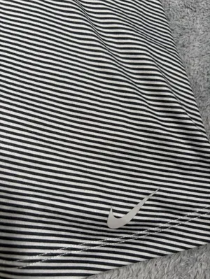 Nike Women's Black & White Striped Skort small thumbnail 4