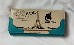 Paris wallet Blue thumbnail 1