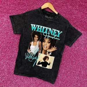 Whitney Houston Self-titled Album Photoshoot Pop Icon Tee S thumbnail 1