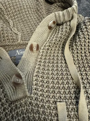 Natural Reflections Knit Hooded Sweater thumbnail 3