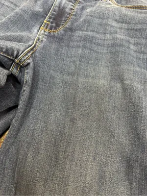 Kut From the Kloth Meg High Rise Fab Ab Wide Leg Jeans Denim Yielded Wash Blue 8 thumbnail 7