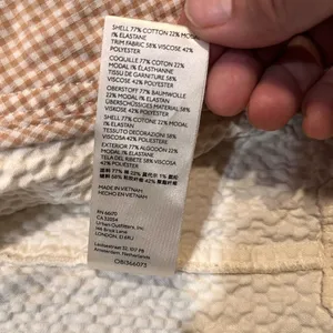 NWOT ANTHROPOLOGIE Cream Button-Up‎ Women's Jacket thumbnail 5