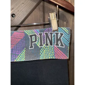 Victorias Secret‎ PINK Yoga Y2K 2015 Women's Sz M Fold Over Leggings thumbnail 2