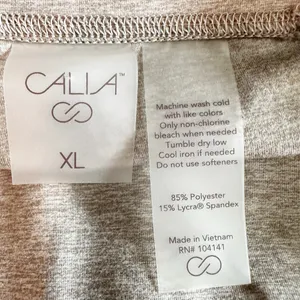 Calia High Rise Side Split Activewear Exercise Leggings Size XL thumbnail 3