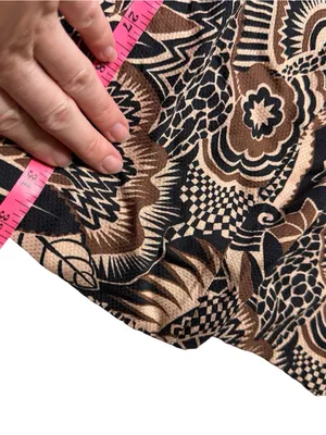 ✨Anthropologie Drapey Flare Pants Boho Print Wide‎ Leg Size 2✨ thumbnail 5