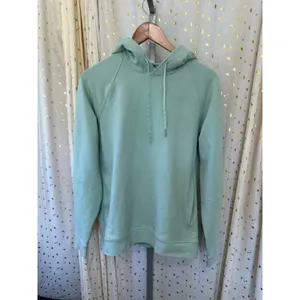 Lululemon Women's Mint Green City Sweat Pullover Side Pockets Hoodie Sweatshirt thumbnail 2