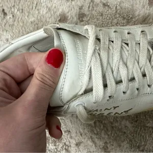 Saint Laurent Women’s Court Classic Sneakers Size 41 thumbnail 9