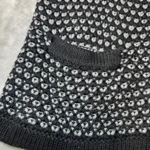 Banana‎ Republic Womens Size Small Metallic Textured Knit Cardigan Sweater Black thumbnail 13