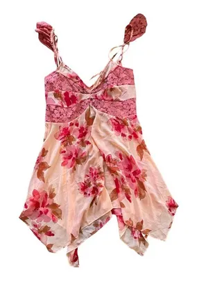 Free people Monday Morning Trapeze Slip Floral Dress Women’s Size Small thumbnail 1