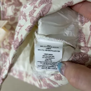&Merci Quilted Vest Womens Sz M Pink Florals Boho Peasant Cottagecore Casual thumbnail 6