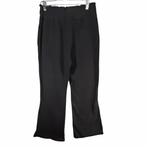 Reserved‎ Flared Sweatpants Size M Black Cotton Jersey Lounge Comfort Athleisure thumbnail 4