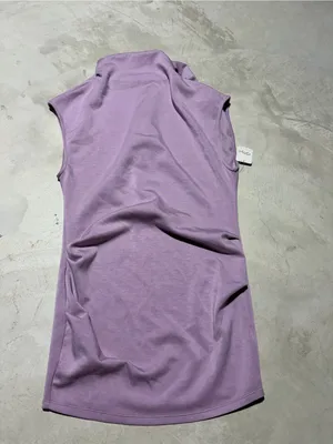 Free people NWT Sleeveless Cowl Neck dress purple MSRP$128 medium thumbnail 6