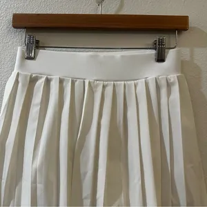 Varley Melody White Pleated Skort Tennis‎ Skirt Size XS thumbnail 8
