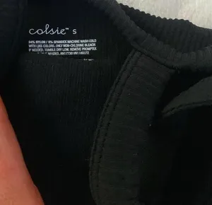 Target ribbed black tank top thumbnail 2