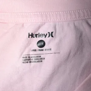Hurley Women's Short Sleeve Graphic Logo T-Shirt Light Pink Size Large thumbnail 5