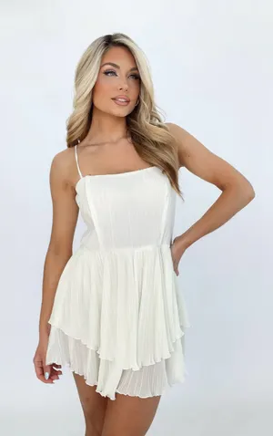 Lane 201 White Romper thumbnail 1
