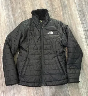 The North Face reversible black jacket thumbnail 1