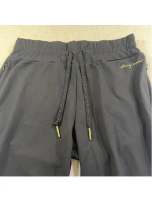 Gymshark Whitney Simmons Women’s Ruched Cuffed Joggers Black Size Medium thumbnail 4
