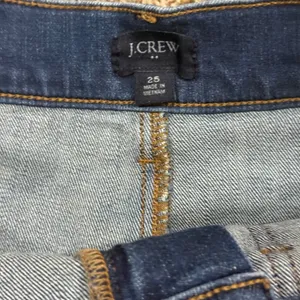 J.Crew Women High Rise Denim Shorts Medium Wash Blue Size 25 thumbnail 3