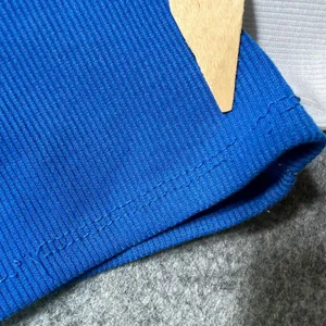 Orange Kiss Los Angeles California Ribbed Baby Tee Size‎ L Blue White Y2K Retro thumbnail 8