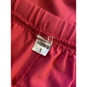 Halara Hot Pink Wide Leg Cargo Pants Drawstring Elastic Waist Womens Small thumbnail 6