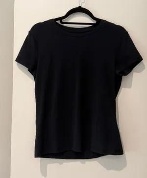 Abercrombie Baby Tee Black Size L thumbnail 1