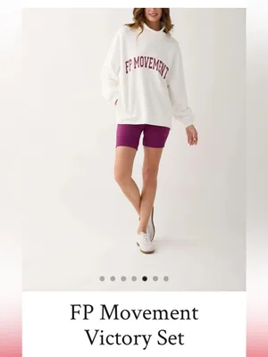 Free People FP Movement Berry Rib-Hem Bike Shorts thumbnail 6