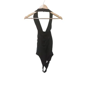 ASTR The Label Cowl Neck‎ Halter Bodysuit Size Medium New thumbnail 6