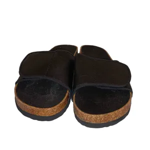 Spandals Exfoliating Sandals Unisex Medium NWT Foot Scrub‎ Spa Slides Black thumbnail 3