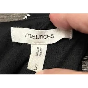 Maurices Black‎ Floral Halter Maxi Dress S Wedding Cruise Vacation Cottagecore thumbnail 5