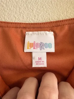 LuLaRoe Pink & Rust Tribal Print Cami thumbnail 2