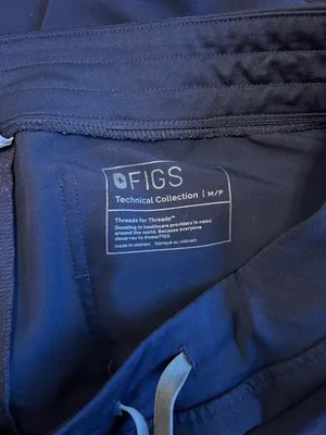 Figs Navy Blue Jogger Pants thumbnail 2