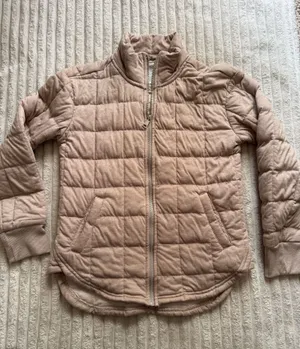 RBX Active women’s tan puffer jacket thumbnail 1