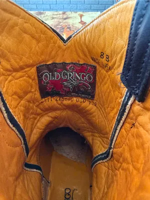 Old Gringo Villa 10” Cowgirl Boots Two Tone Leather L060-122 Rodeo Western Snip thumbnail 8