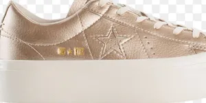 Converse Wmns One Star Platform Ox 'Light Gold Size 9.5 thumbnail 1