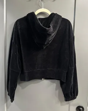Free People Movement Black Cropped Jacket thumbnail 2