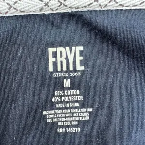 FRYE Premium Sleepwear Mens Medium Flannel Print Notched Set Gray Cotton Blend‎ thumbnail 7