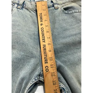 We The Free Free People Wide Leg Carpenter Jean Women 30 Light Wash High Rise thumbnail 8