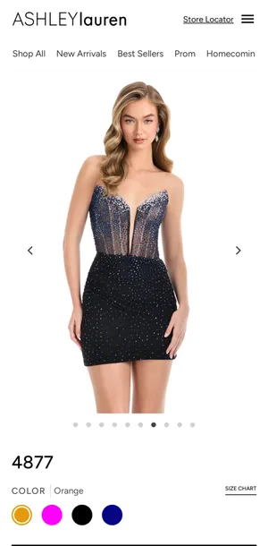 Ashley Lauren Homecoming Dress thumbnail 5