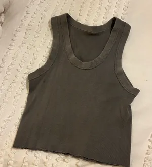 Brandy Melville Grey Tank Top thumbnail 1
